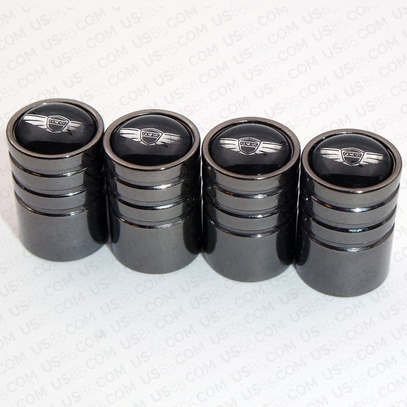 US85 Genesis Black Chrome Auto Car Wheel Tire Air Valve