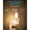 OuuKoo Night Light Bulbs 4 Watt - Small Light Bulb