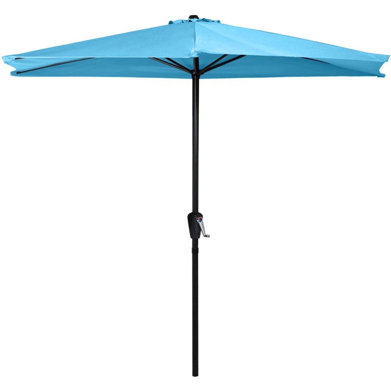 ABCCANOPY Patio Umbrella 9FT - Outdoor Half Umbrellas for Patio,