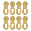 Keenso 4 Pair Bike Chain Link, Steel Bike Bicycle 12Speed