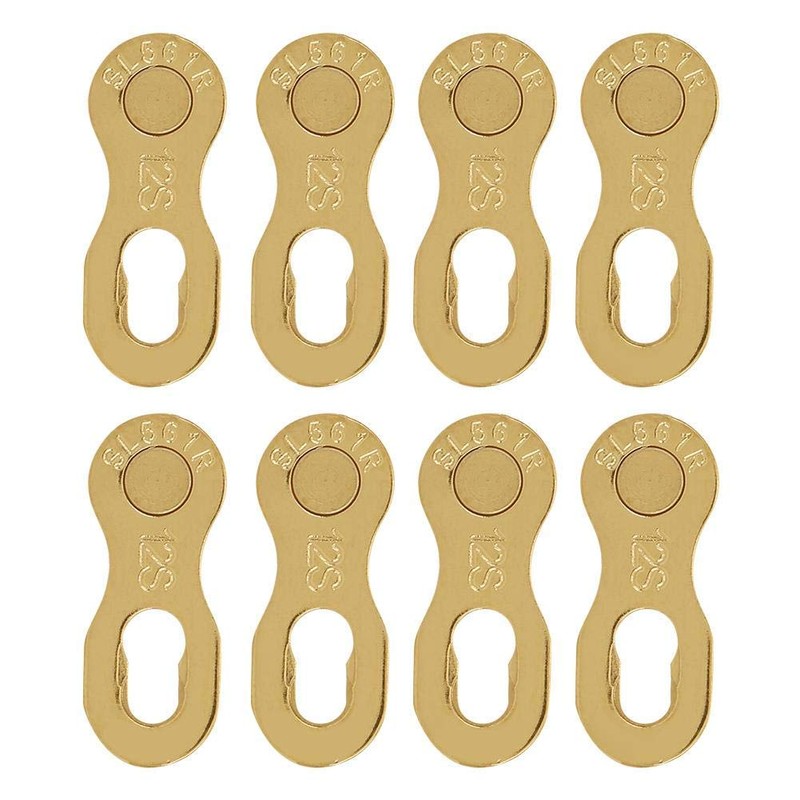 Keenso 4 Pair Bike Chain Link, Steel Bike Bicycle 12Speed
