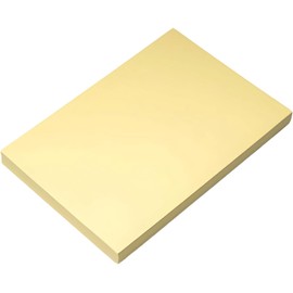 Hawksbill Pale Yellow Paper 80 GSM A4 – 100 Sheet Pack of Premium Paper for Copier Use Printing at Office & Home