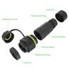 XMSJSIY IP68 Waterproof SC to SC Fiber Optical Adapter Connector