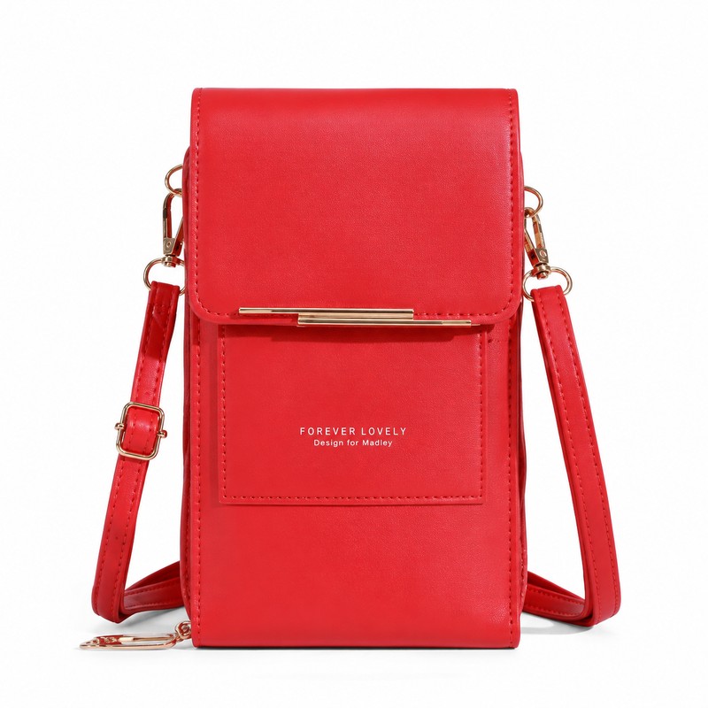 Women’s Crossbody Phone Purse with Touch Screen Wallet Design –