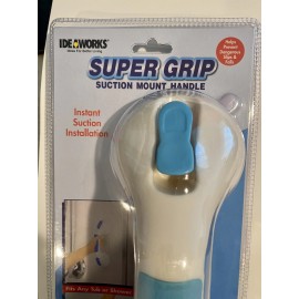Idea Works Super Grip by Idea Works Suction Mount Handle Fits most Tubs and Showers” NEW”