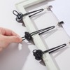 DELORIGIN Set of 10 Stretch Clips for Cross Stitch, Black