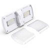 Leisure LED 5-Pack RV LED Ceiling Double Dome Light Fixture