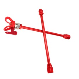 Varilla de Extensión de Pulverización, 2 Piezas de Extensión de Punta de Pistola Pulverizadora sin Aire para Pulverizador de Pintura, Varilla de Extensión de Punta de Pistola