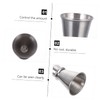 Gatuida 3Pcs Stainless Steel Double End Jigger Cups Cocktail Measuring