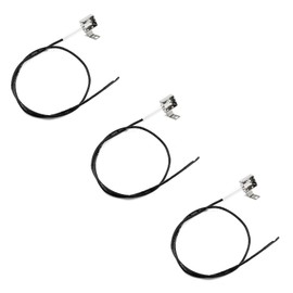 IG-49B Electrode Igniter Grill Replacement Parts for Master Forge Grill BG179 Series Ignition Wire BG1793B-A BG179C CIMF1 CIMF1-X3 98162 503225-10 IG49B 102192 BG179 Ignitor with Hose Clamp 3 Pieces