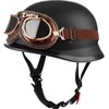 Half Motorcycle Helmet Halfs Shell Helmet German Style Motorcycles Helmets