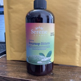 Soursop Bitters Exotic Liquid  Digestive Support & Immune Health 16oz NEW