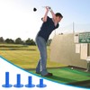 PATIKIL 3.27" Rubber Golf Tees, 5 Pack, Tall Practice Training
