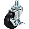 yu-ei Threaded Caster Small with Free Car 75 Diameter Rubber Wheels Unf1/2 – 14