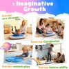 Maze Balance Board for Kids, 3 Replaceable Labyrinth Boards 140lbs