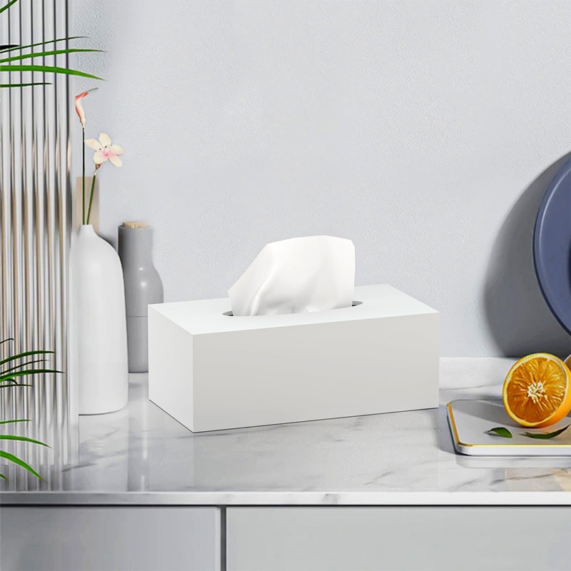 5mm Thicker Acrylic Tissue Box Cover, PITBVO Rectangular Tissue Box