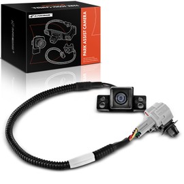 A-Premium Park Assist Camera Rear View Backup Reverse Camera Compatible with Select Nissan Models - 2012 2013 2014 2015 Titan - Replace# 284429FM1A