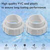 GAQUECY 2" Half PKG188 Heater Union Adapter Compatible with Pentair