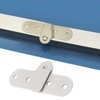 OTOTEC 2pcs 180° Heavy Duty Folding Hinges 75x33mm Suitable for