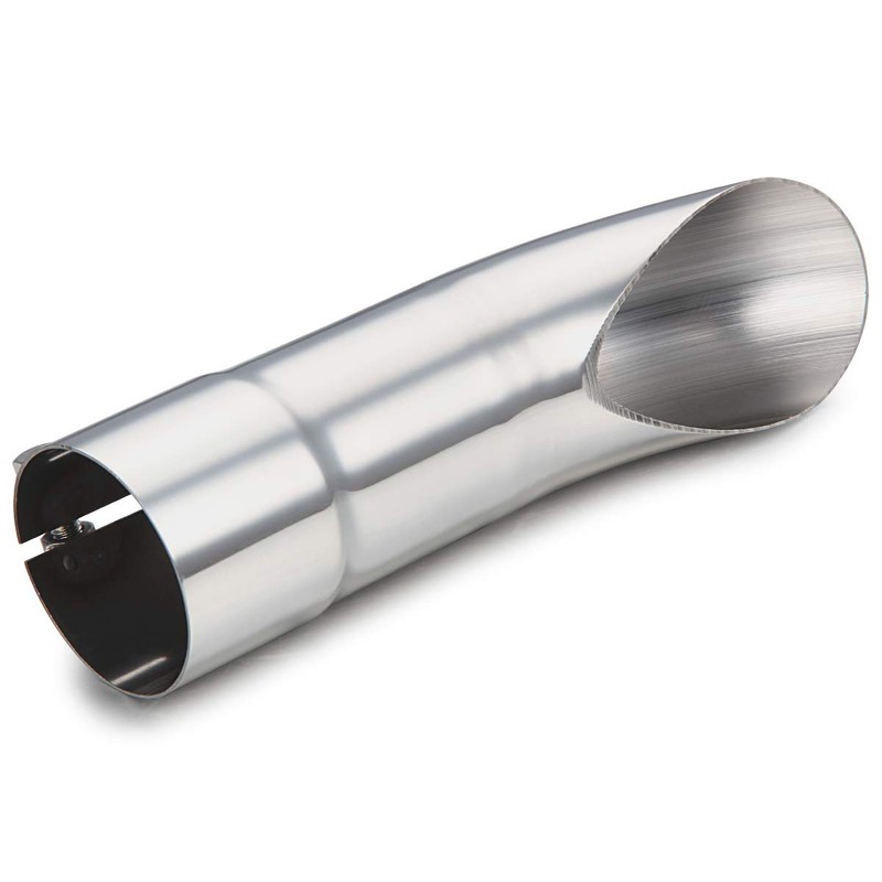LCGP 2.5 Inch Inlet Turn Down Exhaust Tip, 2 1/2