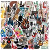 Bric Dodo Pack of 50 Guitar Stickers Car Laptop Phone