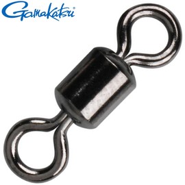 Gamakatsu Hyper Swivel Fishing Swivels for Spin Fishing & Sea Fishing, Barrel Swivels for Fishing, Swivel for Spin Fishing, Size/Load Capacity/Package Contents:Size 10/20kg/10 Pieces