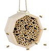 ANCLLO Handmade Natural Bamboo Bee Hive Mason Bee House Tubes