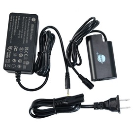 DSTE AC Power Supply Adapter and Dummy Battery Charger Kit Replace DMW-BLJ31 DMW-BLJ31e Battery Compatible with Panasonic Lumix S1 Lumix S1R Lumix S1H