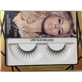 Wet N Wild Fergie Tease Frince Signature Faux Eyelashes Gold Packx3 (Lash Glue Included)