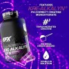 Efx Sports Kre-alkalyn Efx Creatina Monohidrato 240caps Sfn Sin Sabor