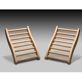 Dynamic Canadian Hemlock Sauna Backrest 2-Pack