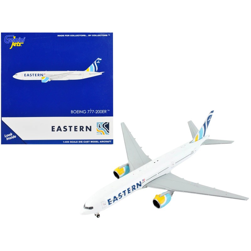 DCD Boeing 777-200ER Commercial Aircraft 1/400 Diecast Model Airplane GeminiJets