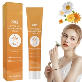 Facial Hair Removal Cream For Women,Depilatory Cream For Smooth Face Body Skin,Gentle And Soothing Hair Removal,Lip Hair Removal Cream,Suitable For Delicate Facial Areas,Suitable For All Skin Types