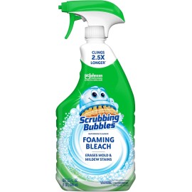 Scrubbing Bubbles Foaming Bleach Bathroom Cleaner, 32oz Spray – (Pack of 2)