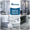 Homergy Anti Slip Shower Stickers 24 PCS, Invisible Non-Slip Shower