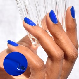 Manucurist Green Nail Polish - Natural 9-Free Regular Polish - Bio-Sourced (84%) Vegan Polish - Manicure - Nail Care - 0.5 fl oz (Ultramarine)