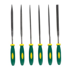 WHAMVOX 6pcs Steel File Tool Set Practical Metal Polishing Files for Shaping and Grinding Wood and More Durable Reusable for Fine Workmanship and Creative Projects