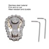 Stainless Steel Fidget Sprocket Toy Children Gears Linkage Bike Chain