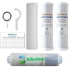 Ultima 7/VII 5 Stage Reverse Osmosis Filters with Alkalizer Post