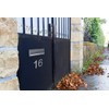 ARREGUI SEC11-T1 Stainless Steel House Number | Modern Mailbox House