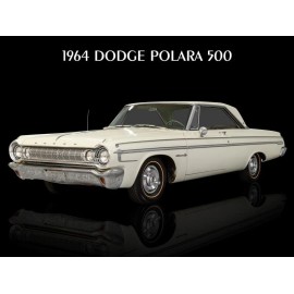 1964 Dodge Polara 500 Metal Sign: 12x16" & Ships Free