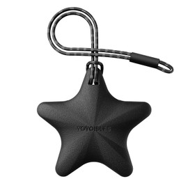 YOYOISLES For AirTag Protective Case Children - Eva Ultra Light Material Air Tag with Rope 150 mm, High Load Capacity - Military Standard Drop Resistance - Black