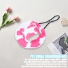 Dog Sun Hat,1PC Adjustable Princess Dog Bucket Hat with Ear