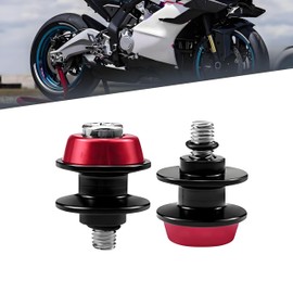 XIDAODIT Motorcycle Swing Arm Spools Sliders for CFMOTO 675SR-R 675SR 675SS 450MT 250SR 450SR 400GT 650GT 150NK 250NK 400NK 650NK 700CLX 650MT 800MT 700MT 800NK (Red)