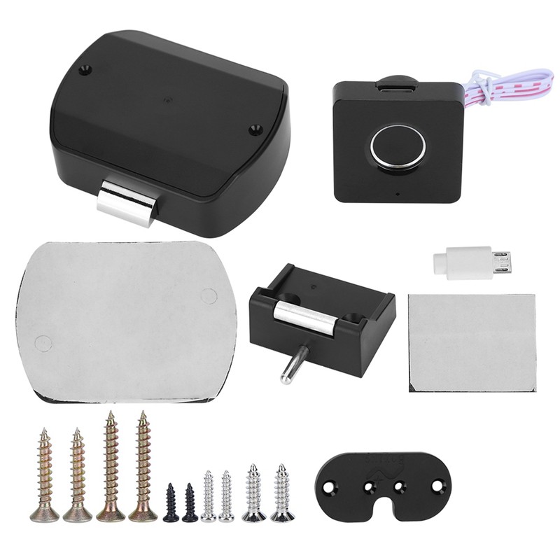 Intelligent Fingerprint Lock Smart Electric Drawer Cabinet Lock for Home