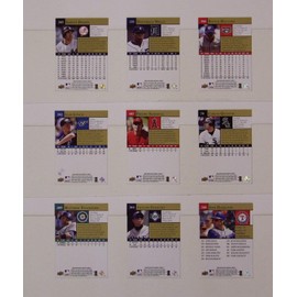 Trading Card Display Frame for 5 Standard Trading Cards -Black Frame with Red (Black Trim) Mat