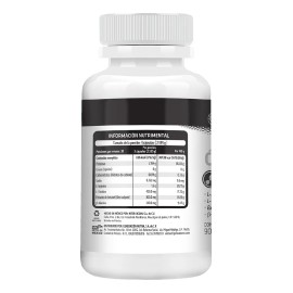 Óxido Nítrico Max | 90 Cápsulas | Aumenta Energía, Resistencia y Vasodilatación | Suplemento para Deportistas y Entrenamiento Intenso