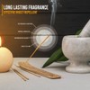 ANGIX Citronella Incense Sticks with Holder, Soothing, Clean Sticks For