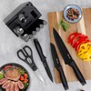 Hancorys Knife Sets for Kitchen with Block, 15 Pieces Chef