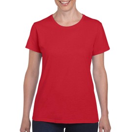 Gildan Blank T-Shirt - Unisex Style 5000 Adult Red